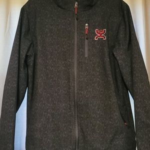 Hooey Men's Large Jacket - Charcoal Gray